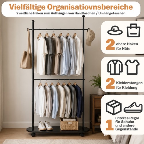 Kleiderständer stangen - kleiderständer,