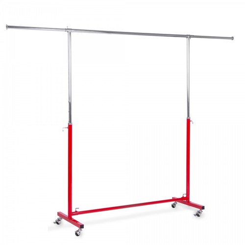 Kleiderständer rot 123-203cm