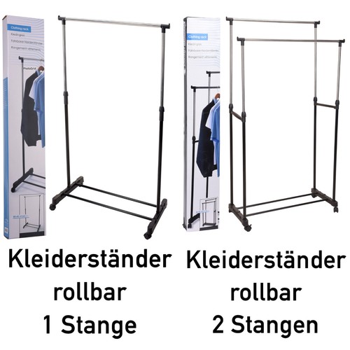 Kleiderständer auf rollen - rollen, 2